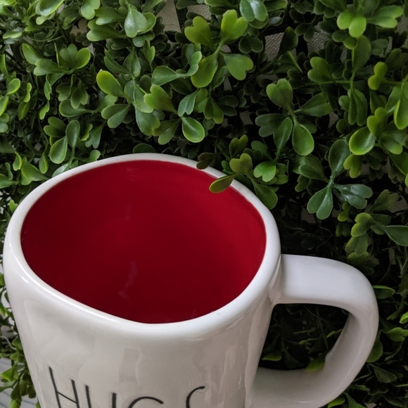 Rae Dunn Kisses Hugs Red interior inside - Picture 3 of 4